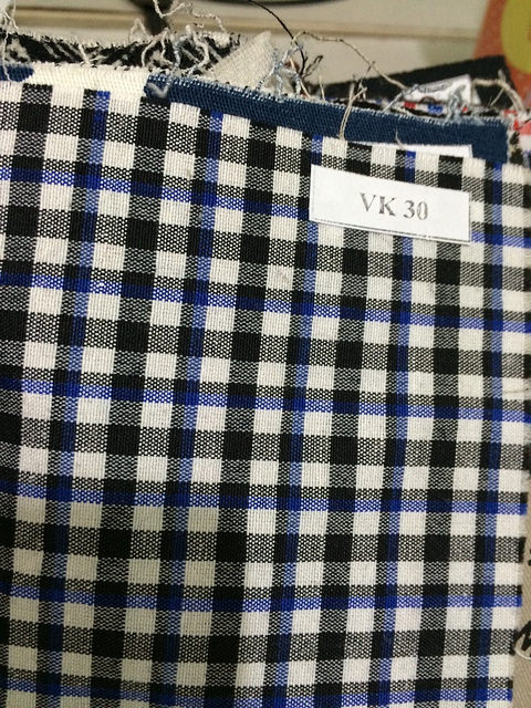 vải kẻ VK30 - Vải kẻ VK30