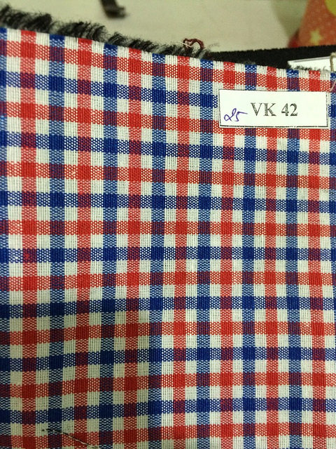 vải kẻ VK42 - Vải kẻ VK42
