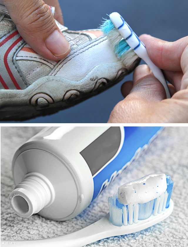 ve sinh giay trang 3 - Cách vệ sinh giày thể thao trắng luôn sạch sẽ (Phần 1)