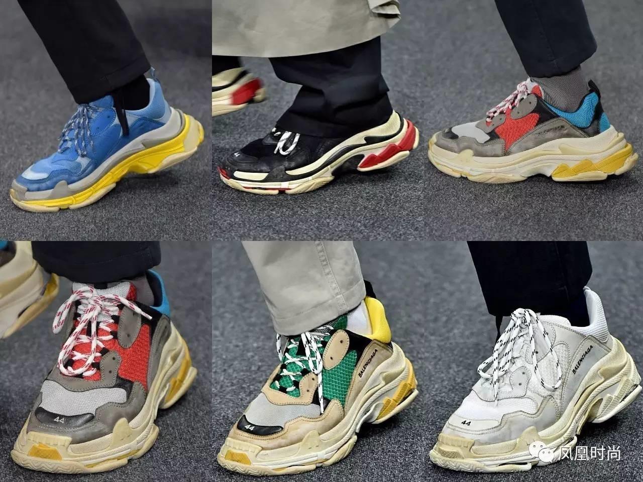 giay the thao ugly sneakers balenciaga triple s elle man 1 - 9 thiết kế giày thể thao “Xấu Lạ” đáng chú ý nhất hiện nay