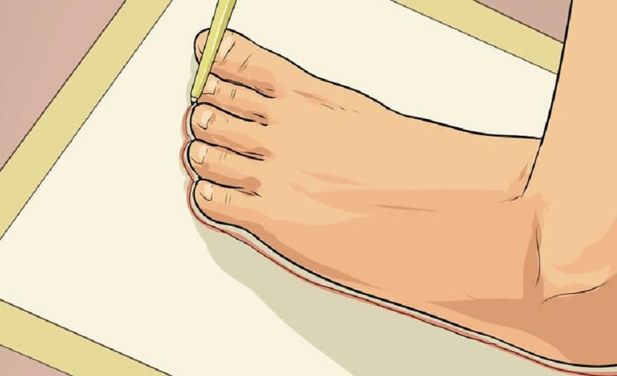 do giay  - Cách đo size giày đơn giản nhất