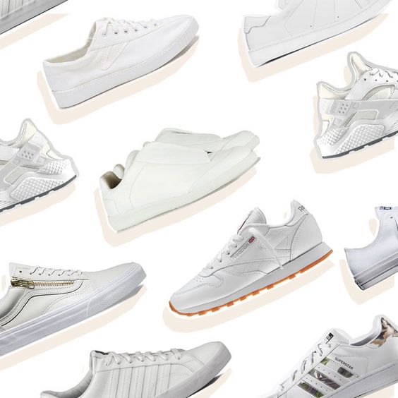 giay sneaker trang - Cẩm nang lựa chọn và bảo quản "toàn tập" với giày sneaker trắng