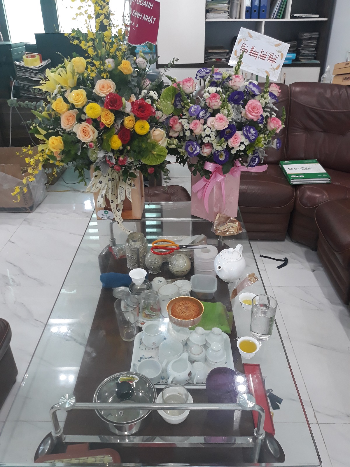 20190914 110701 - Vật tư da giày Vân Hà - Chúc mừng sinh nhật sếp
