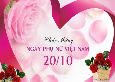van ha chuc mung 20 10 1 - Kỷ niệm ngày Phụ nữ Việt Nam 20/10 | Vật tư da giày Vân Hà