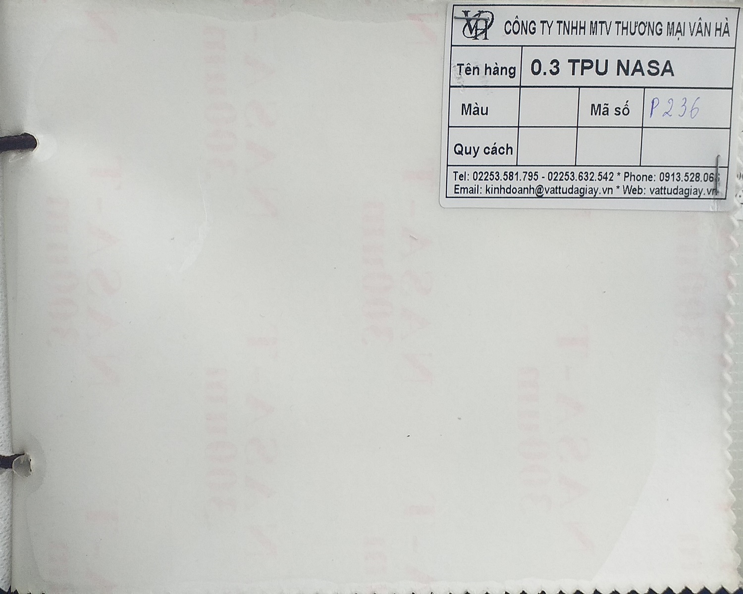 03 tpu nasa ma p236 - 0.3 TPU Nasa mã P236