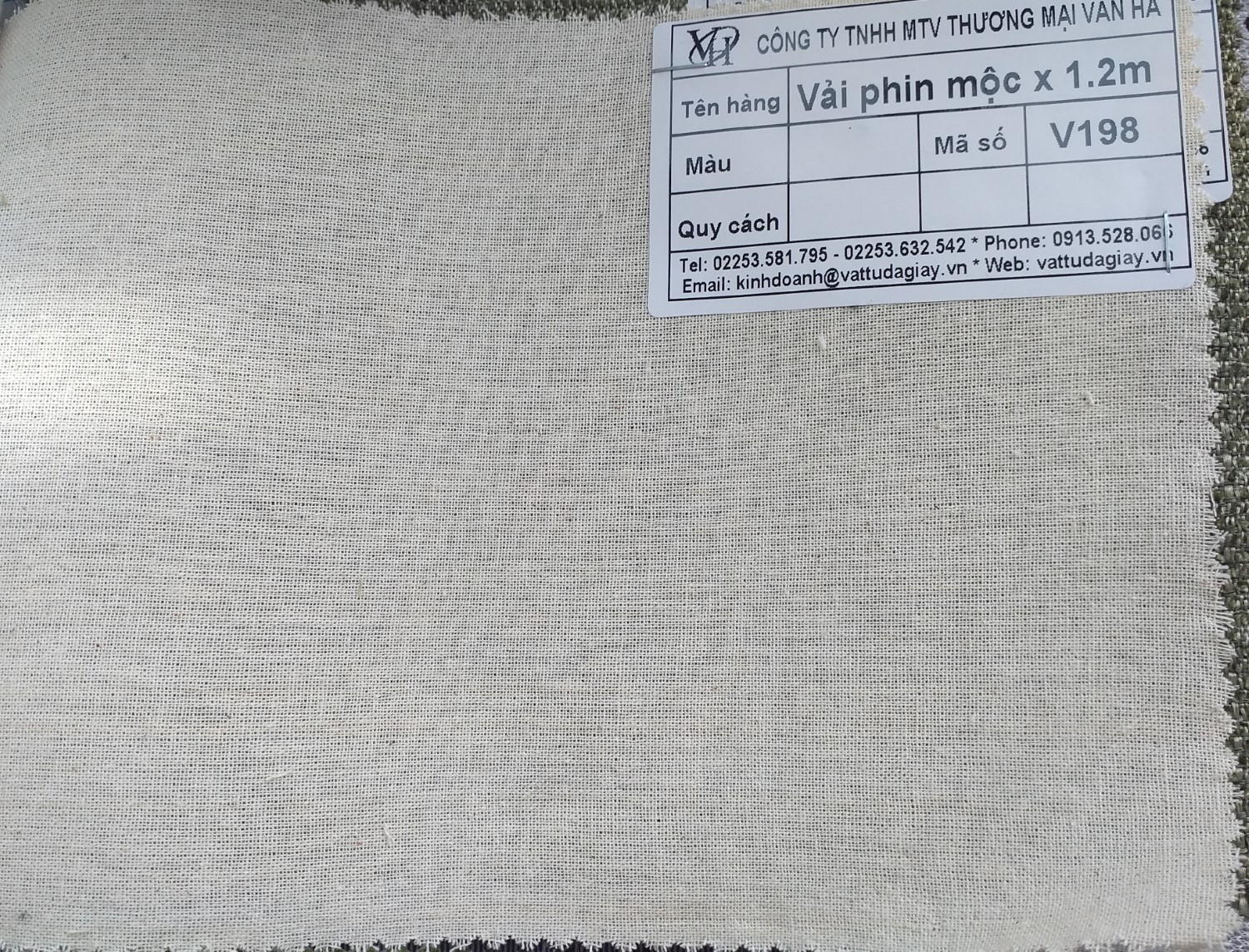 vai phin moc kho 12m ma v198 - Tổng hợp 1 số dòng vải bạt có sẵn tại Vân Hà